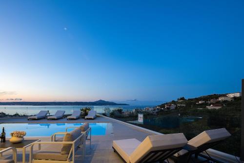 Kalyves Villa | Royal Bird Villa - "Free" Heated Pool - Holiways Collection