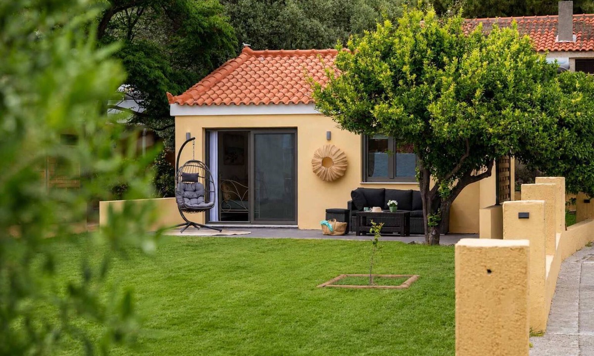 Marathokampos House | Samos Sandy Angel - Seaside Garden Retreat