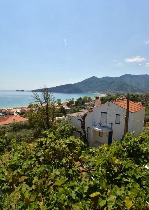 Chrisi Ammoudia Apartment | Sea View Studio with A/C, only 300 Meters from the Beach !