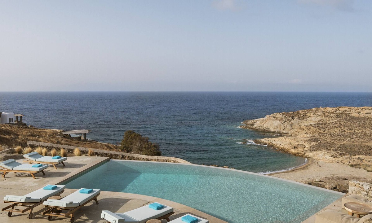 Kalafatis Villa | Seafront 9BDR Serenity in Mykonos