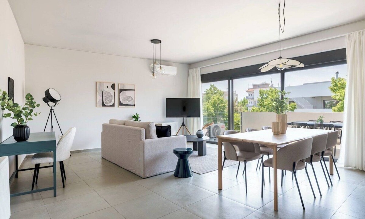 Marousi Apartment | Soft-Sized 1BR Property in Marousi