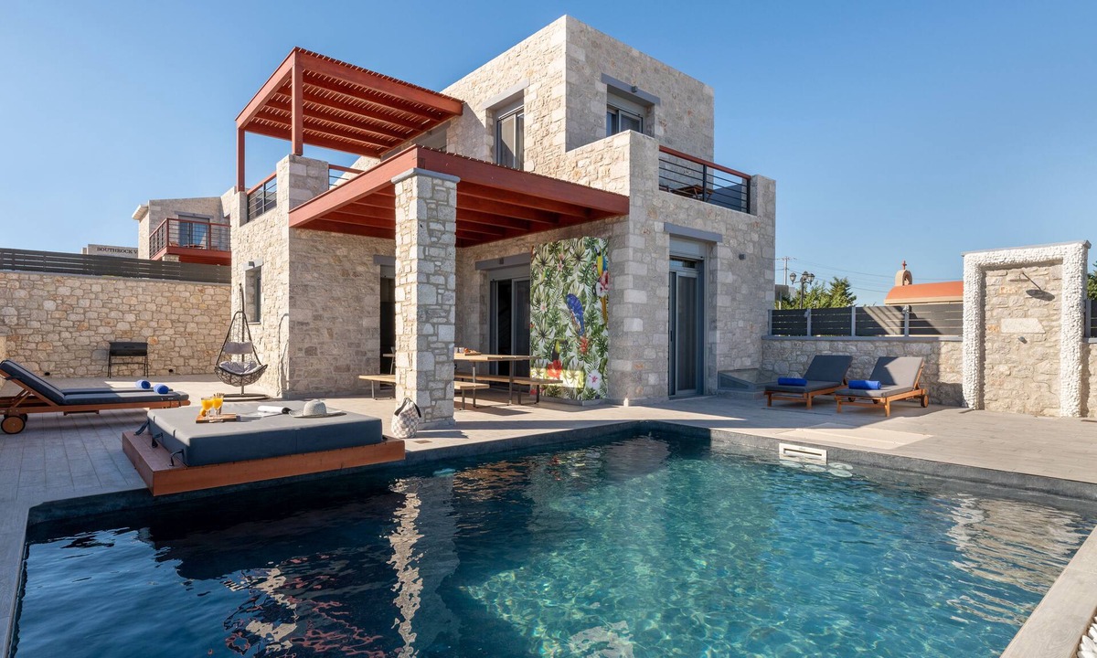 Lahania Villa | Southrock Villas - 6 Bed Magnificent Seaview Villa with Private Pool New Listing