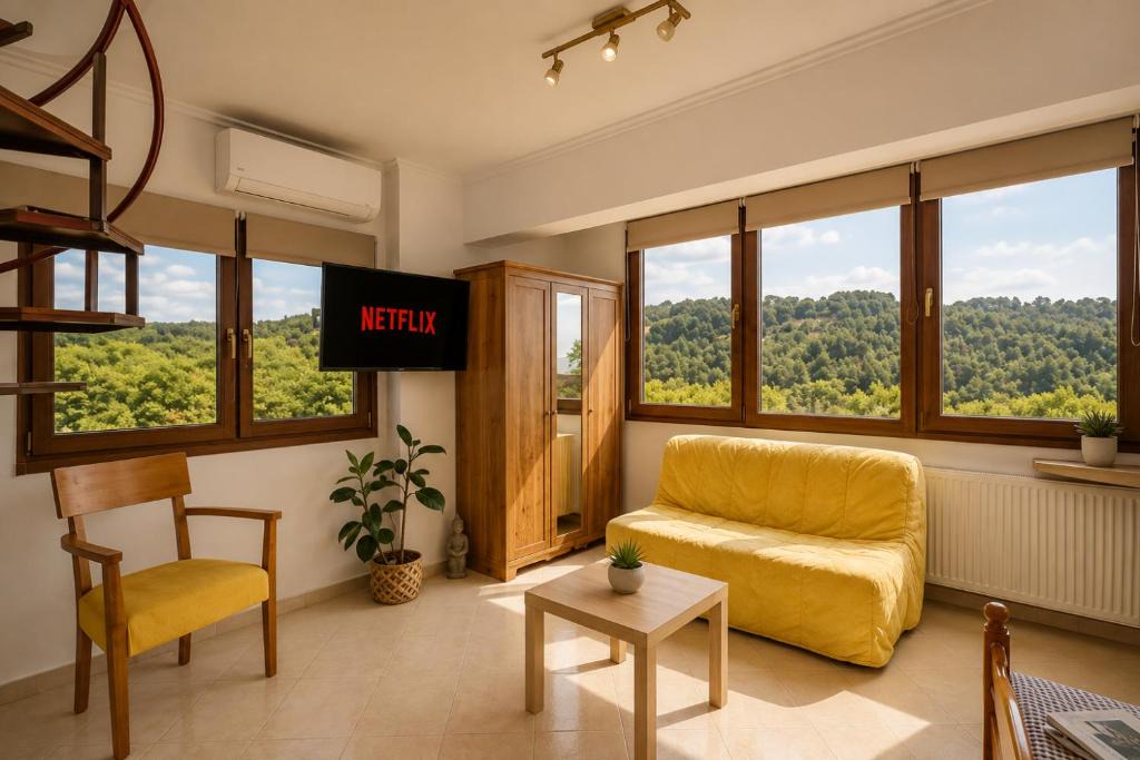 Serres Apartment | Studio Acropolis Serres Parking EV Next to Center