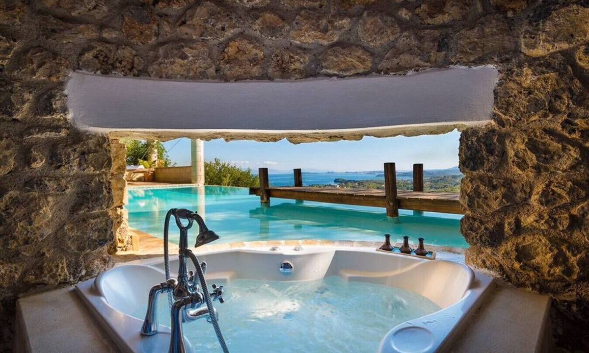 Agios Markos Villa | Stunning Villa Oasis & Open Air Living Spaces