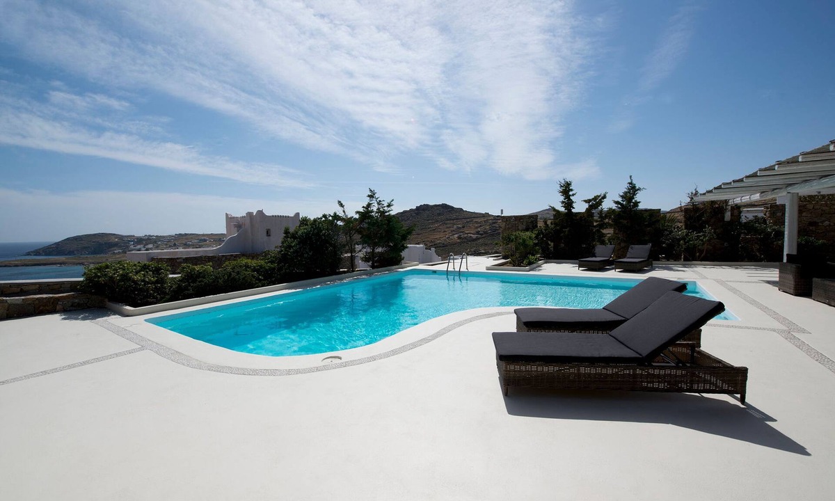 Kalafatis Villa | Superior villa Divine/private pool, sea view