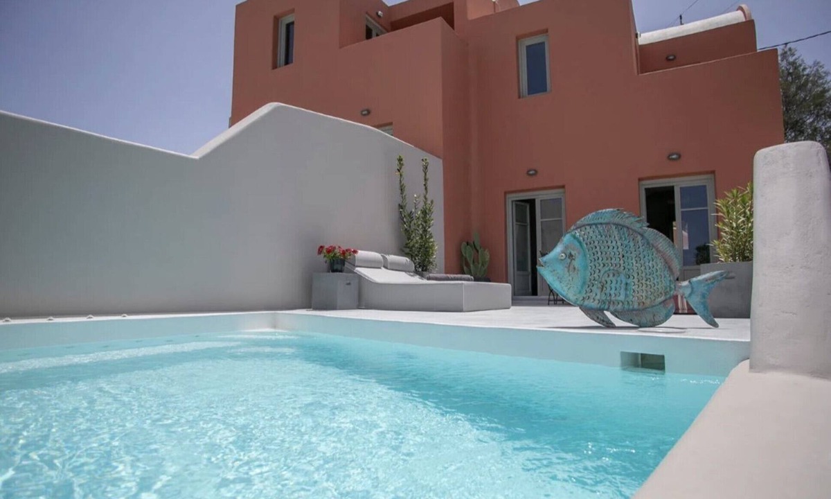 Finikia Villa | Superior Villa & Studio with Jetted Pool, Sea & Sunset View (3 Bedrooms)