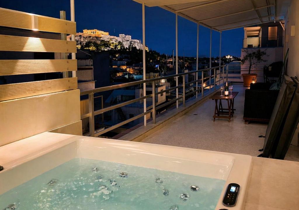 Plaka Apartment | Syntagma Spa with Acropolis View