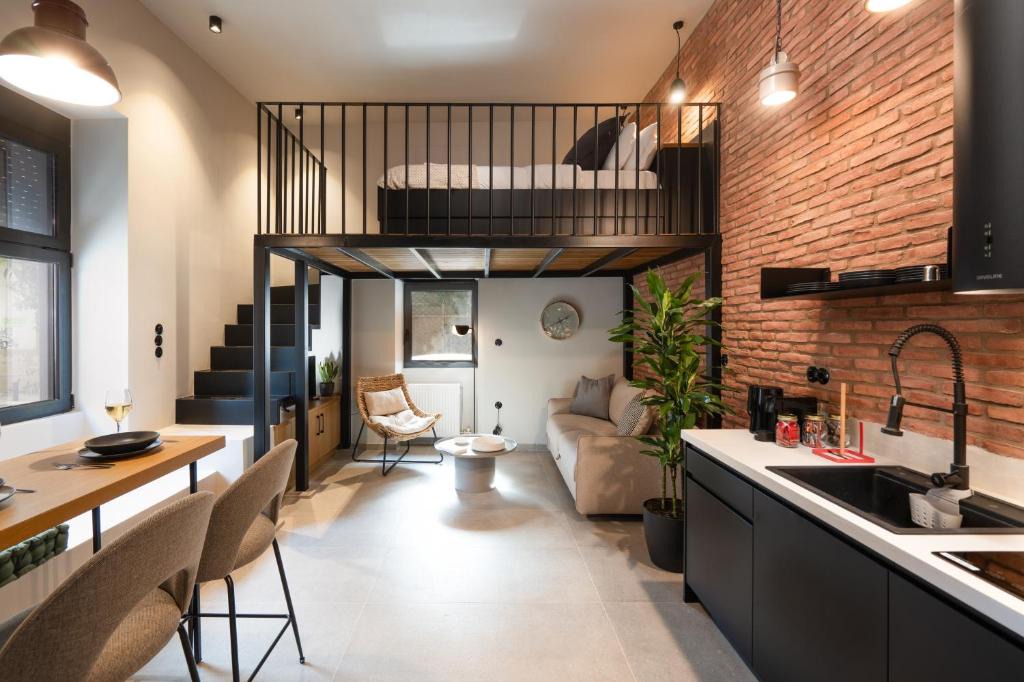 Gazi Apartment | Three-Apartment Building with Rooftop access - Acropolis View