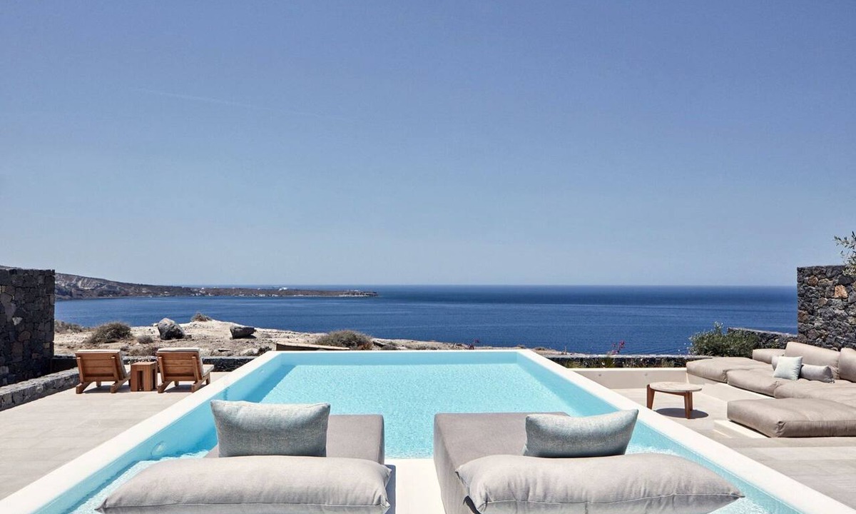 Oia Villa | Villa Asterionis, Divine Sea Views, Private Pool, Furnished Terrace, Sanrotini