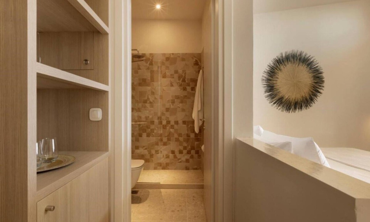 Limni Vouliagmenis Villa | Villa Aura Loutraki Double Room with Garden view