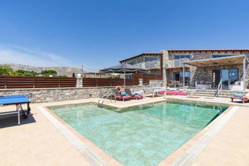 Lardos Villa | Villa Beatris Seastone by Villa Plus