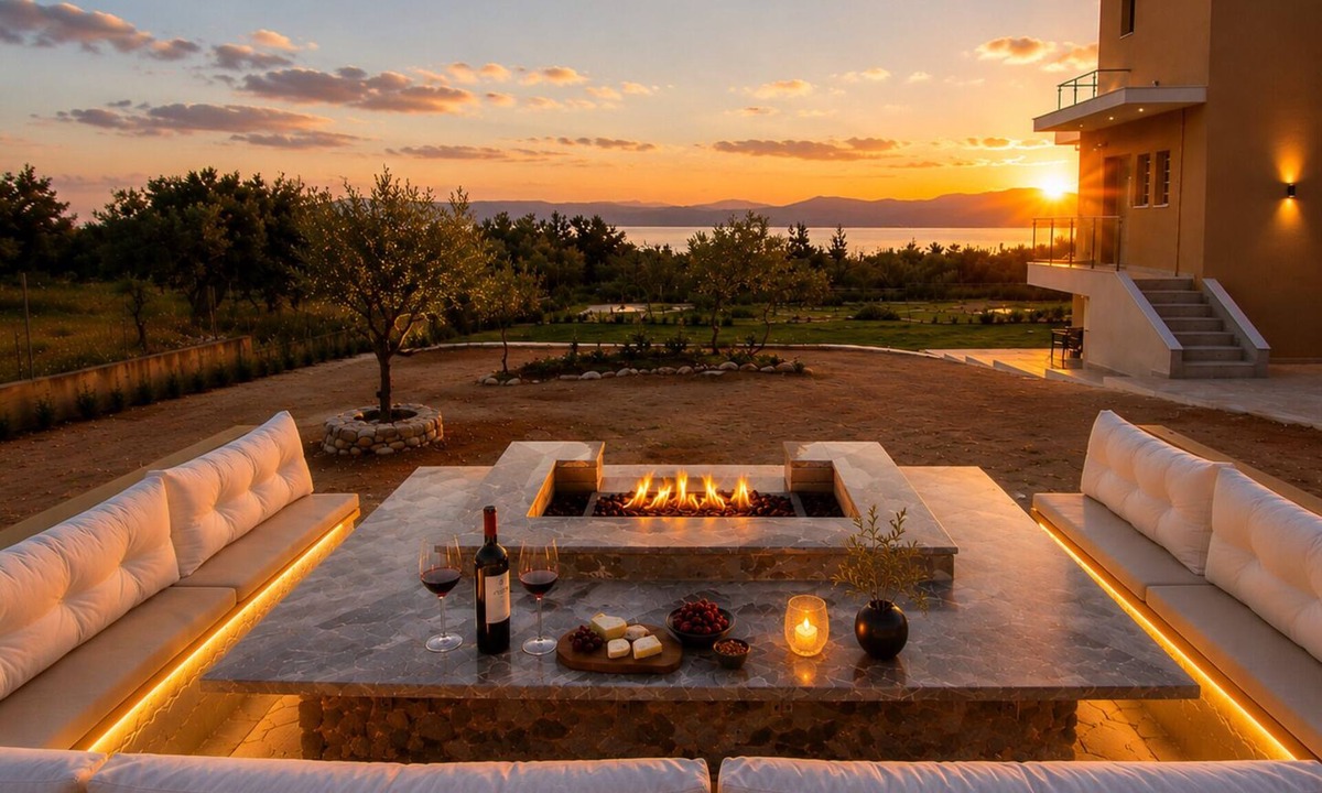 Eretria Villa | Villa Gala Eretria | Panoramic Sea View Maisonette