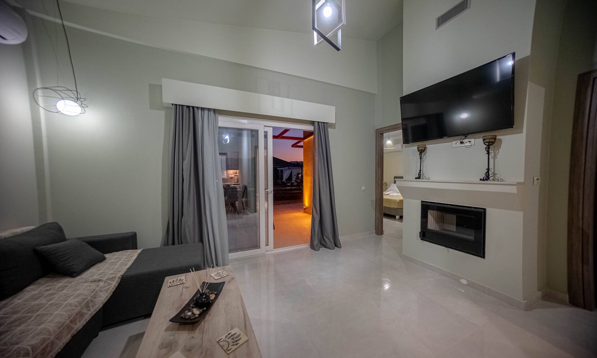 Zakynthos Villa | villa in a green vineyard