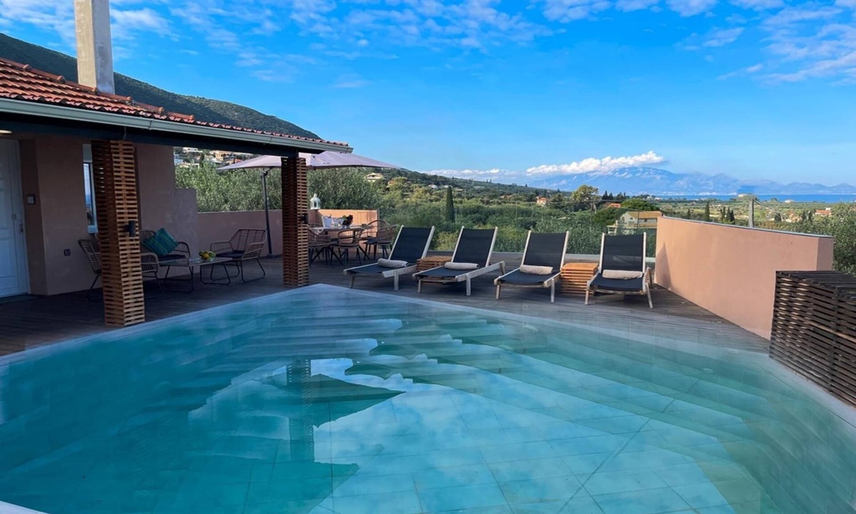 Katastari Villa | Villa in Alykes with Private Pool & Sea Views