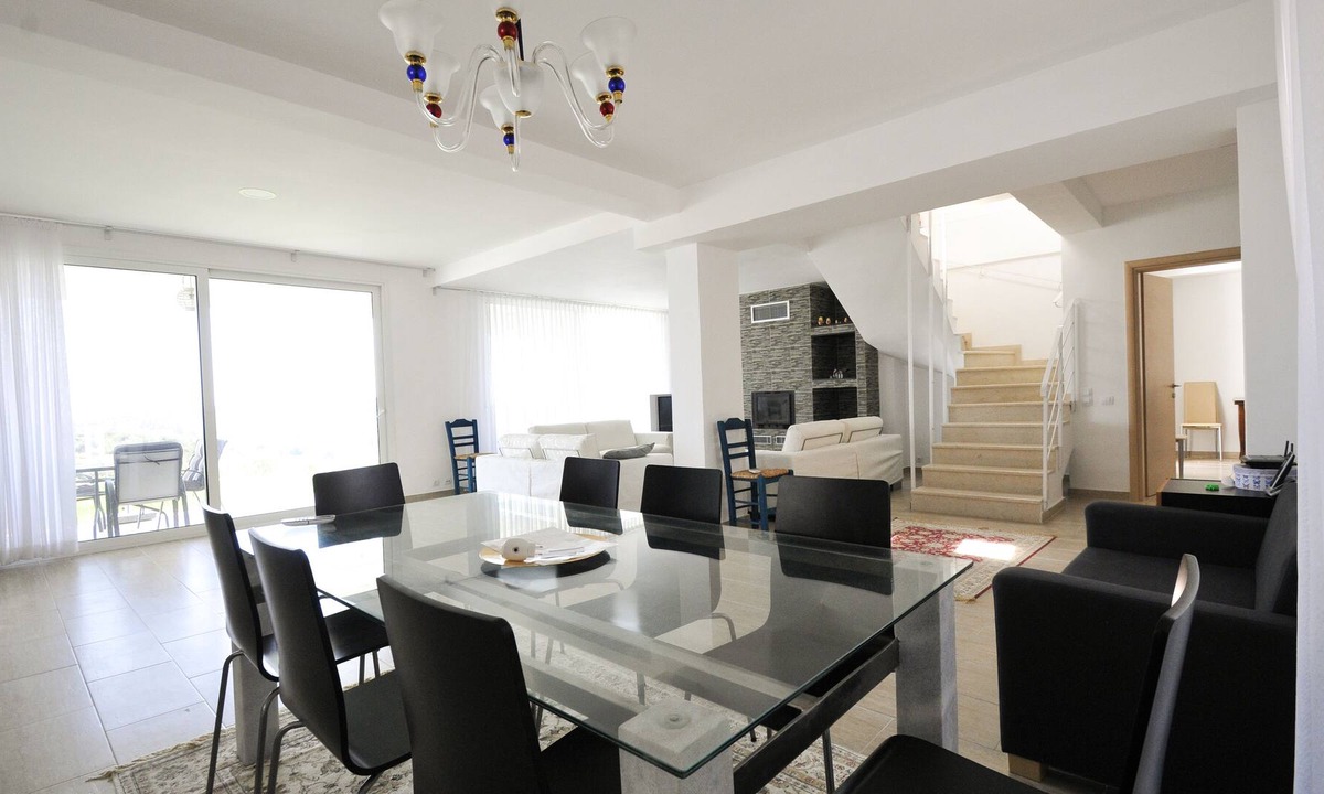 Corfu Town Villa | Villa Luce above Marina of Gouvia, stunning view