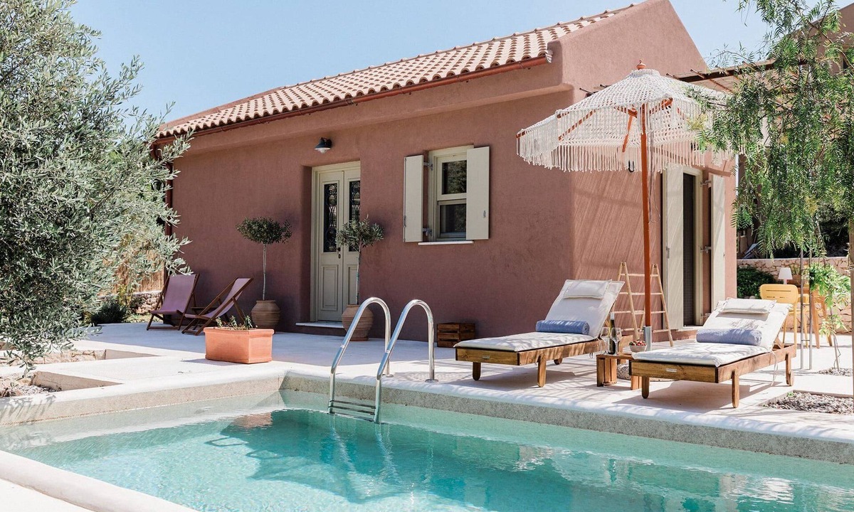 Aetos Villa | Villa Nerithra, Private Pool and Garden, Furnished Terrace, Vathy, Ithaca