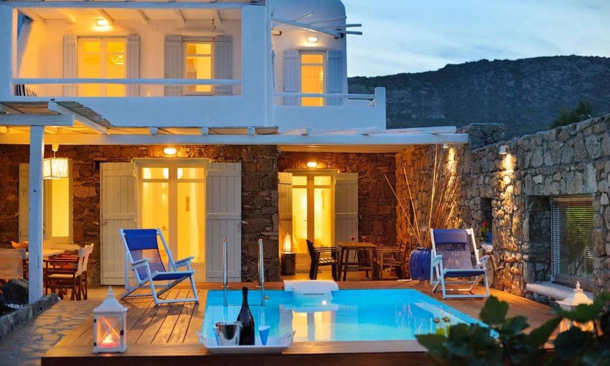 Panormos Villa | Villa Princess 1 4Bed with Pool Panormos Beach