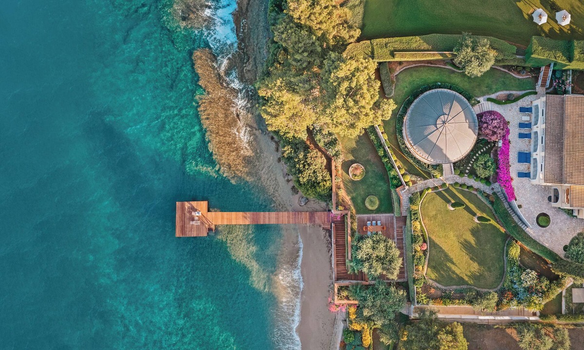 Corfu Town Villa | Villa Sea Garden - A spectacular seafront retreat