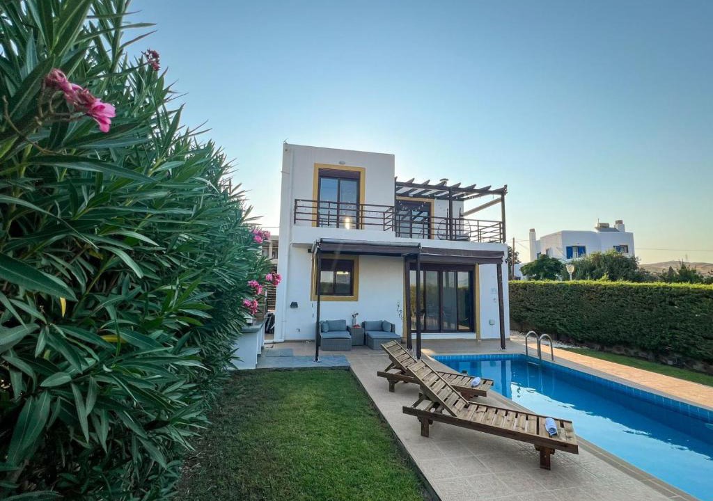 Gennadi Villa | Villa Yellow Butterfly with Private Pool and Sea View near Lindos - Gennadi
