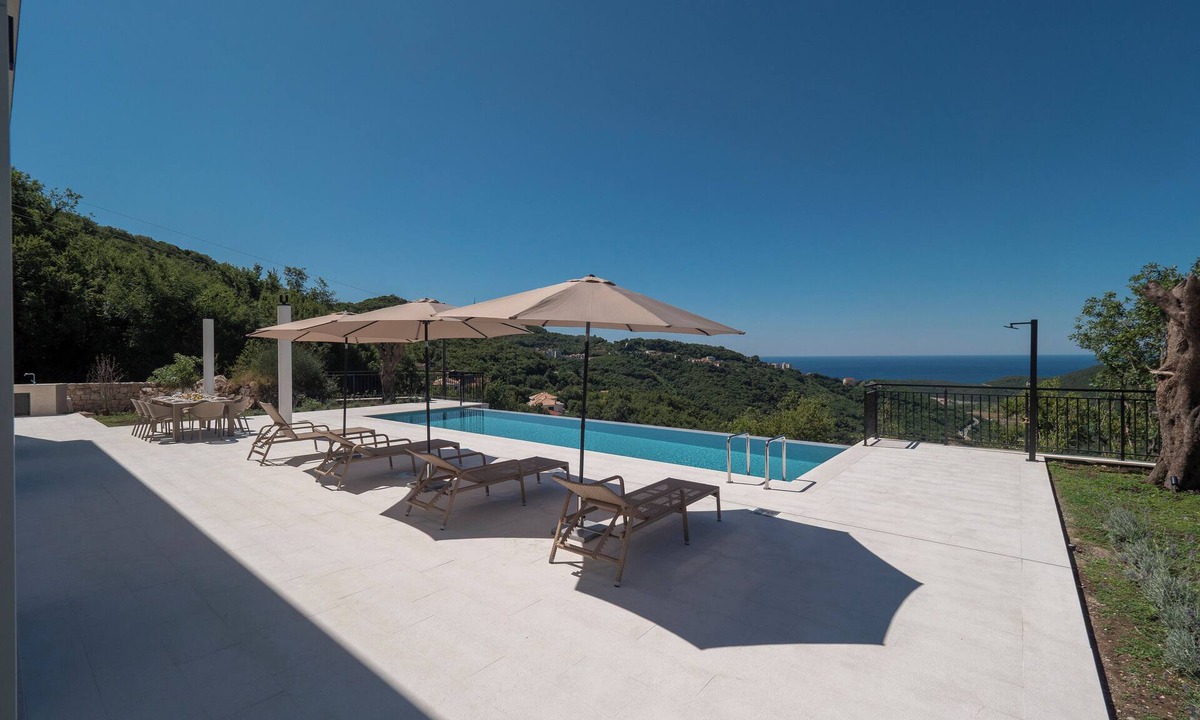 Rozino Villa | Villa Zvis - Private Pool and Sea View