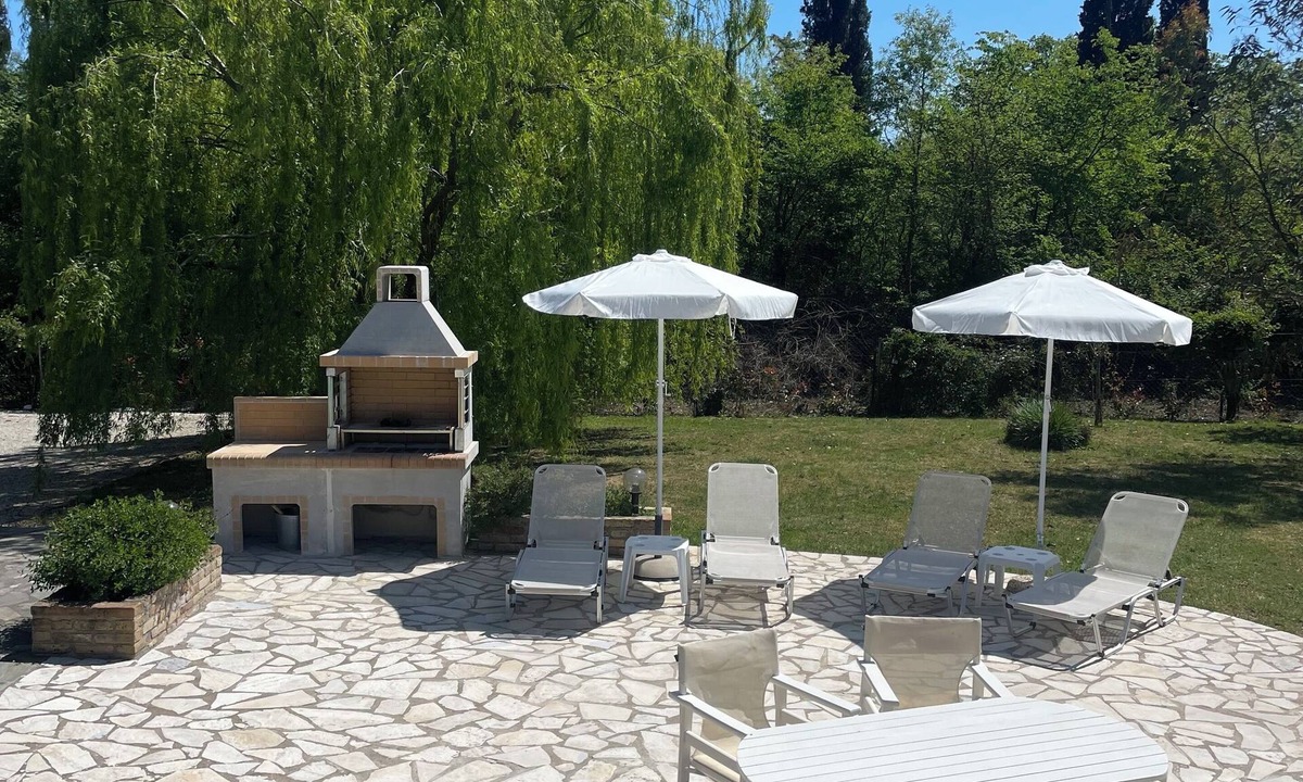 Ano Korakiana Villa | Village View’ is a beautifully built two-bedroomed villa for a relaxing holiday