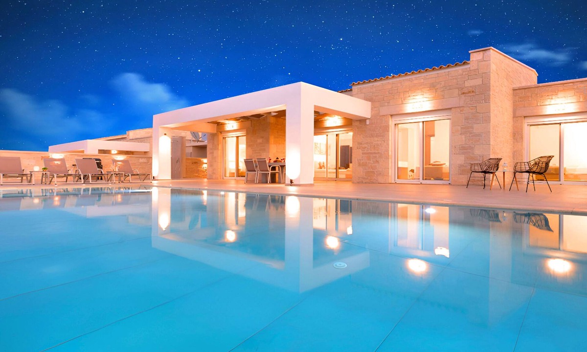 Dramia Villa | Vista Mare Villa Heated Pool