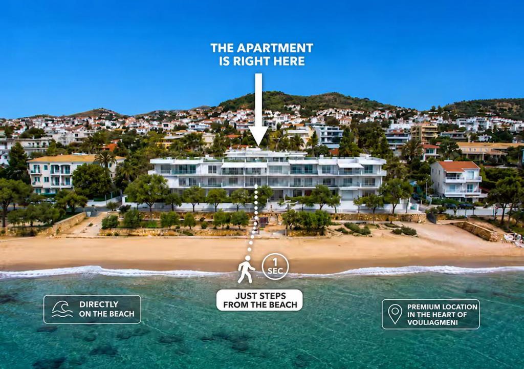 Vouliagmeni Apartment | Vouliagmeni Beachfront Athens Fast WiFi