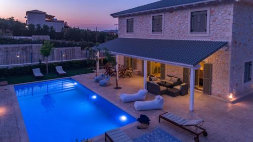 Lagopodo Villa | ZANTE SOLEIL - Elegant Stone Villa with Large Private Pool