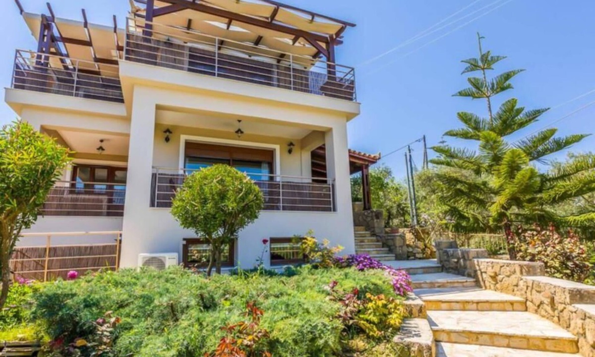 Bokhali Villa | Zante Villa Oliva Blu-Seaview Villa with Private Pool