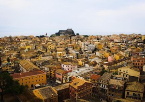 Corfu Downtown in Corfu