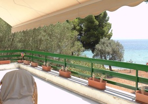 Private villa, entire house in Halkidiki, only ten steps to the beach in Nikiti