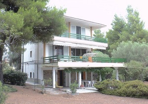 Private villa, entire house in Halkidiki, only ten steps to the beach in Nikiti