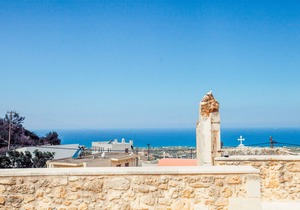 Sea view villa with swimming pool, jacuzzi and steam bath in rethymon