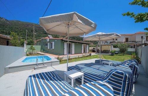 Sami Villa | Ζερβάτα Σάμης 6 ατομων 5 λ από τη Σάμη Ιδανικό για χαλάρωση
