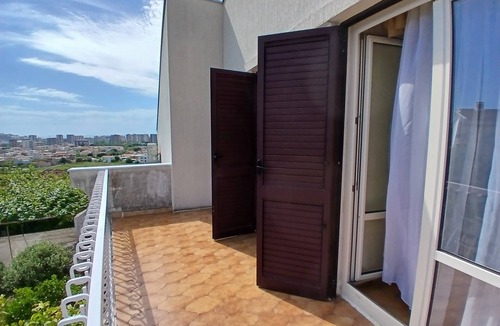 Burtaisi Villa | 140m2 two-bedroom apartment w/3 balconies, gym & private garage
