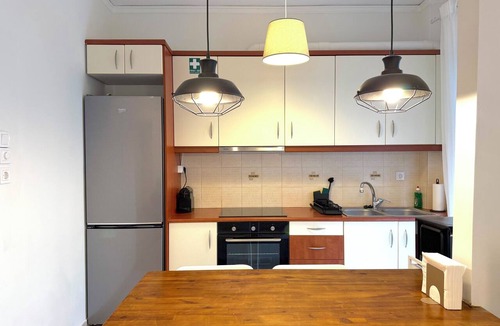 Piraeus Apartment | 1BR next to Pasalimani, Marina Zeas & Hospital