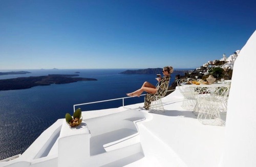 Imerovigli Villa | 2 Bedroom Villa, Volcano View, Outdoor Heated Jacuzzi