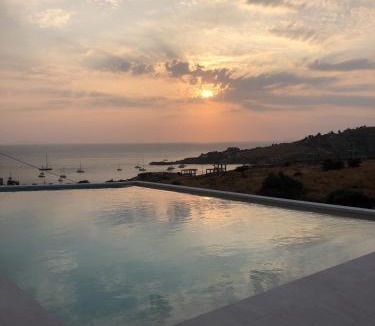 Koundouros Apartment | 67sq meters modern apartment with a swimming pool and sea view in Koundouros