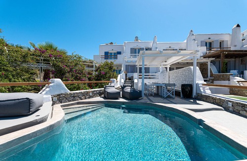 Psarou Villa | 9 Muses Villa Melpomeni ,3BR ,Private small pool!