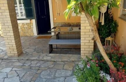 Corfu Town House | a flower house in Corfu close to beach and town