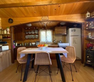 Avgonyma House | A wooden house in Kardamyla