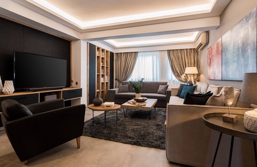 Koukaki Apartment | Acropolis Luxury Living ,Next to Metro Station, 2 Bedrooms, 2 Bathrooms.
