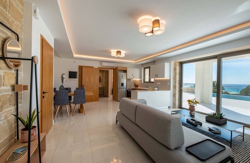 Falassarna Villa | Actea Seaview Villas I Free* heated pools, 800m sea