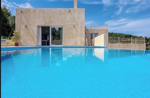 Skiathos Town Villa | Aegean Breeze Skiathos, a spacious villa with pool and magnificent sea view