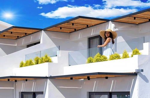 Istron Apartment | Aelia Apartment Split Level Private Pool