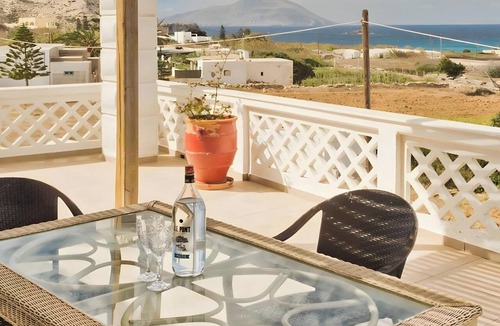 Arkasa Apartment | Ambeli House Arkasa Apartment with Balcony and Sea View