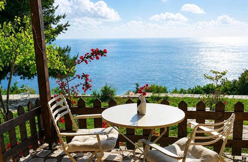 Athani Apartment | Anerada House - Seaview Stay Above Egremni Lefkada