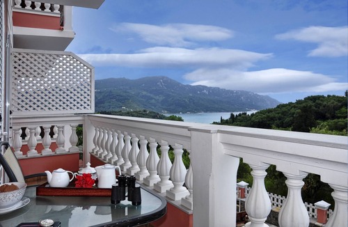 Agios Georgios Pagon House | Angela Pool Maisonette Agios Georgios