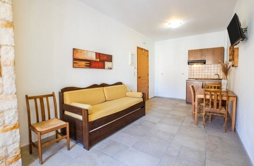 Karpathos Town Apartment | Apartment '1' with Mountain View, Wi-Fi and Air Conditioning