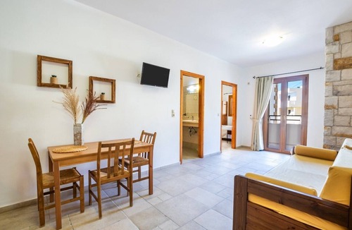 Karpathos Town Apartment | Apartment '1' with Mountain View, Wi-Fi and Air Conditioning